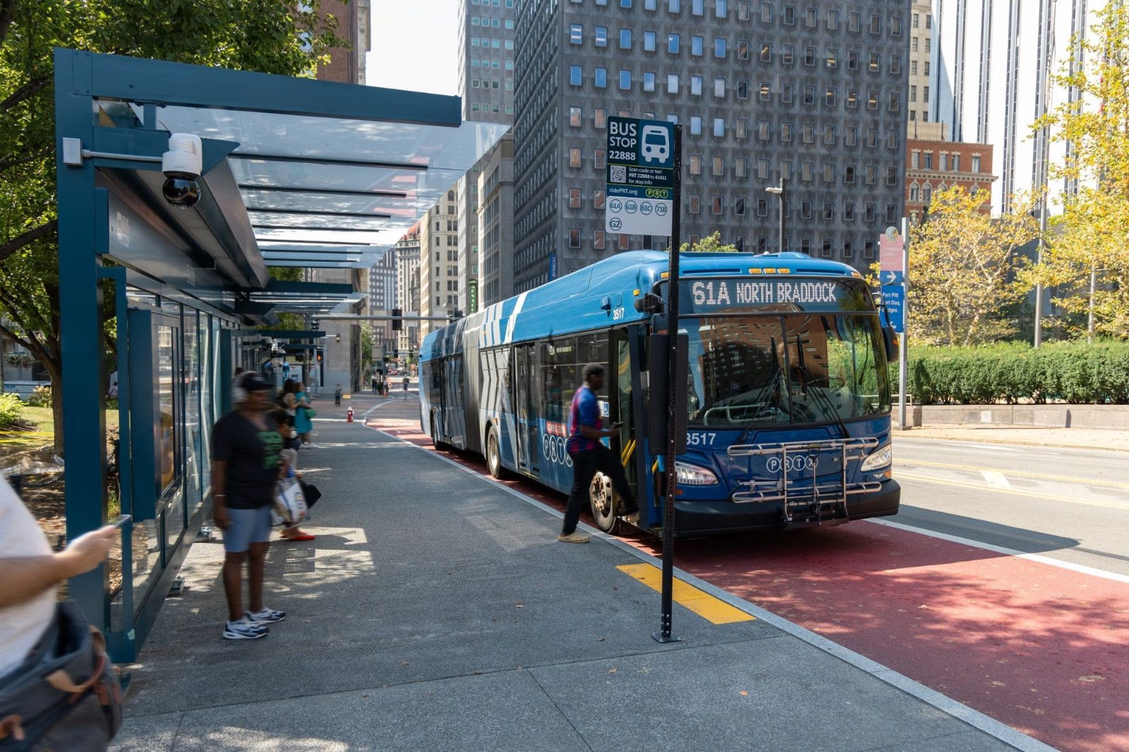 Bus transfer to entry