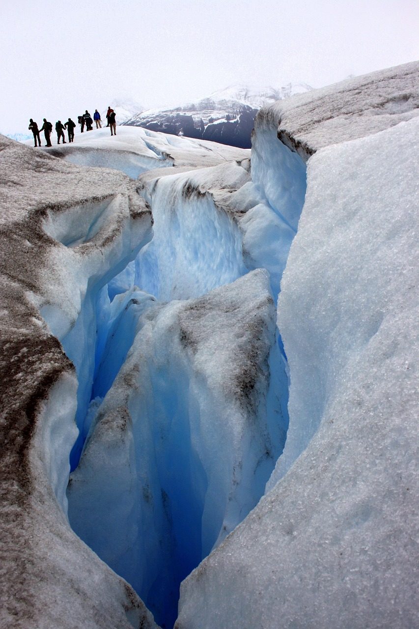 Natural Crevasse Edge