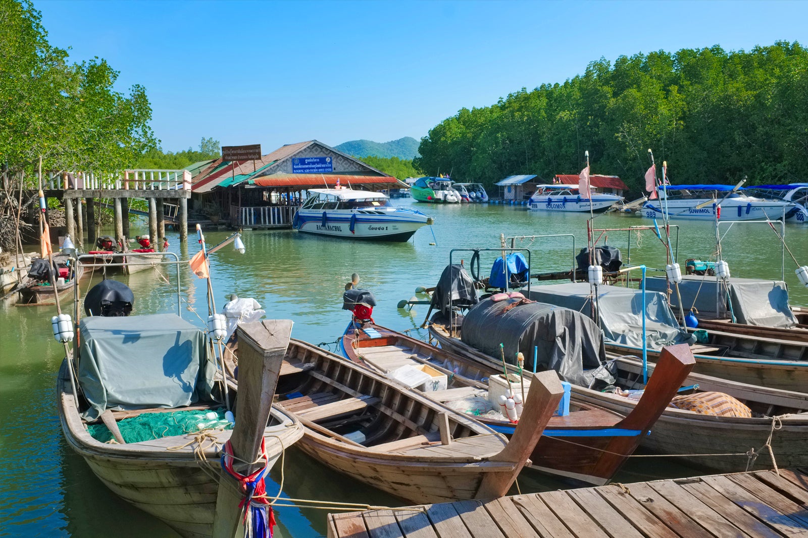 Bang Rong Pier Boardwalk