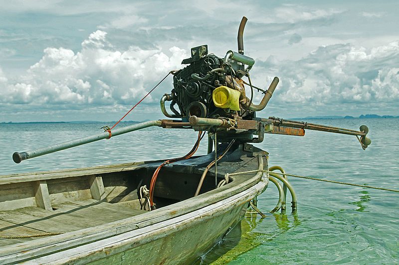 The Longtail Engine Motor