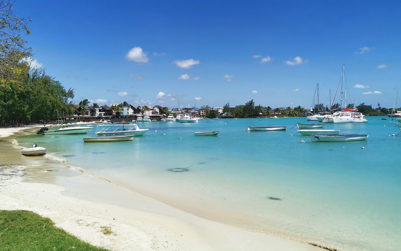 Grand Baie Beach Shoreline