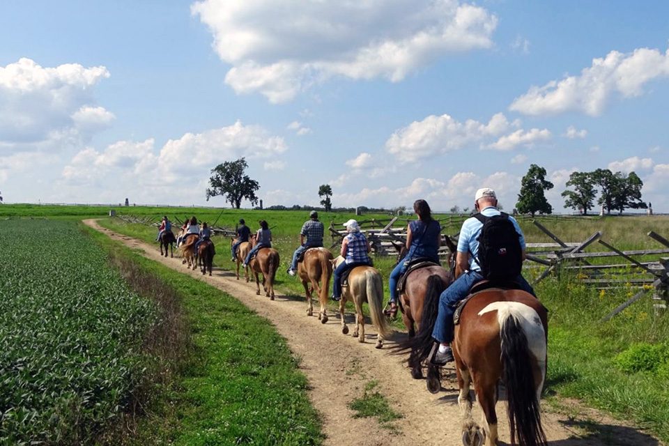 Horseback Battlefield Tours Gettysburg Pa