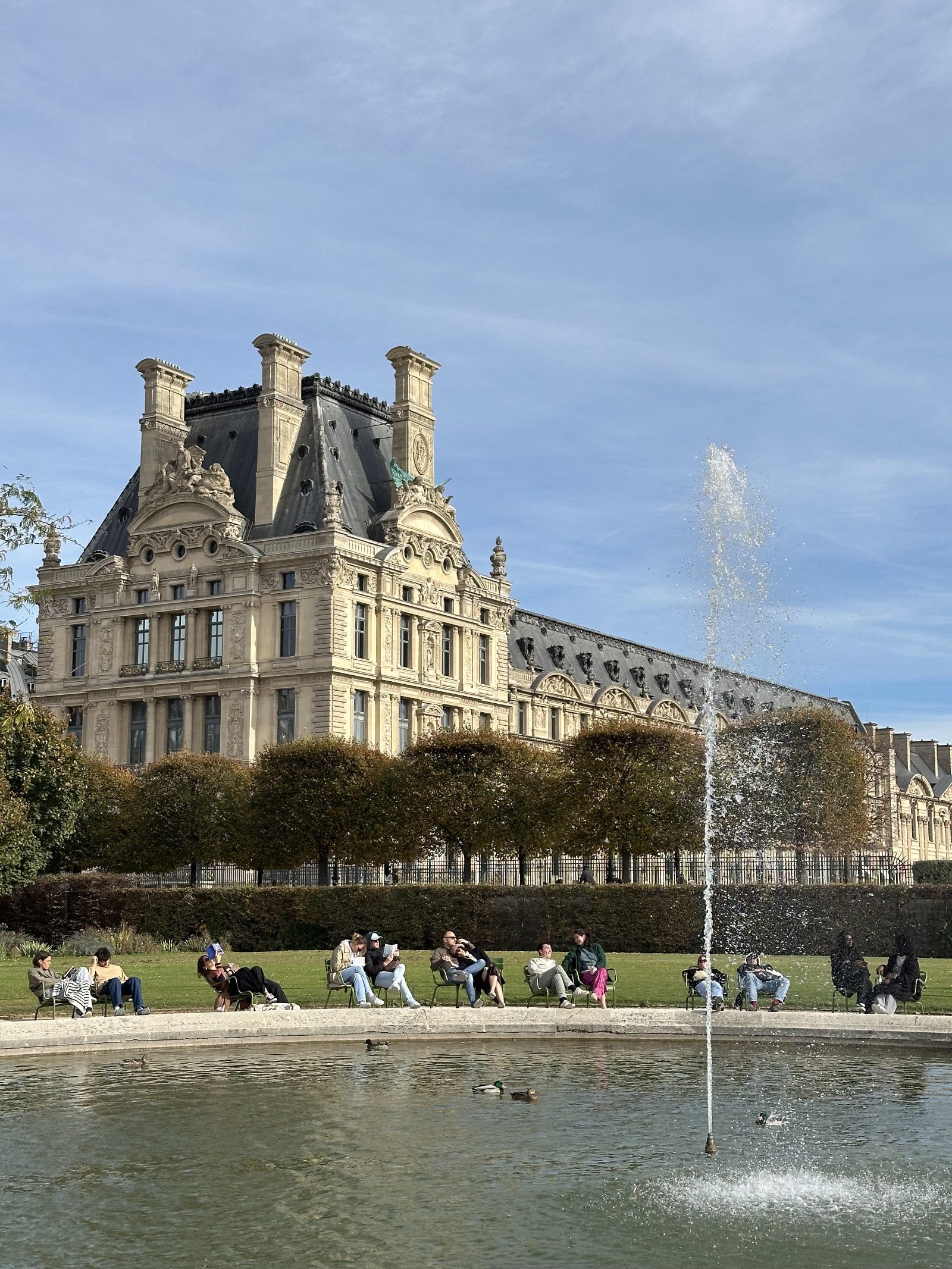 Tuileries Garden Fountain