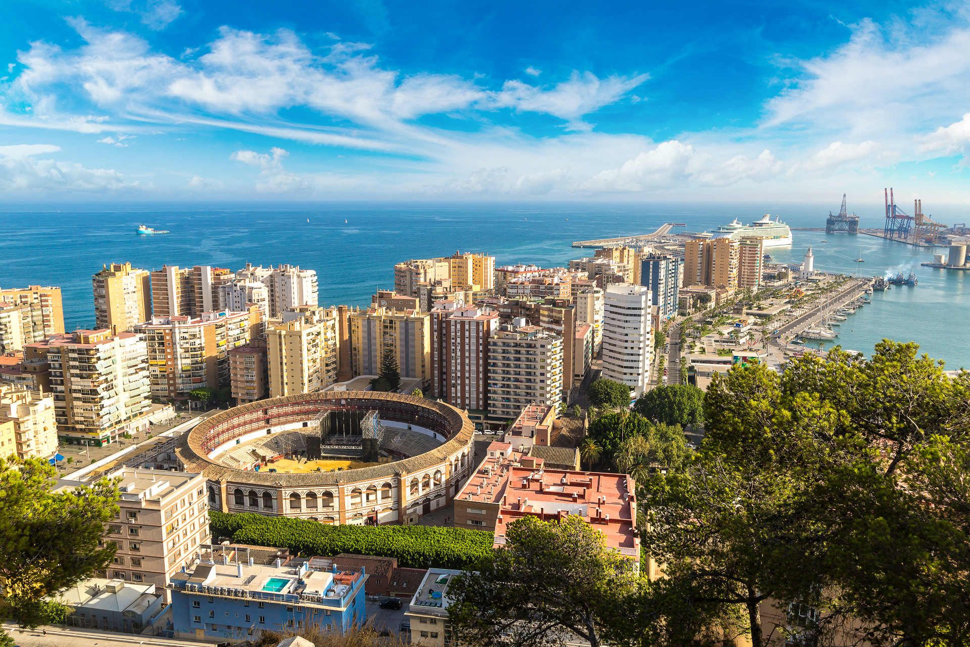 Coastal Skyline View