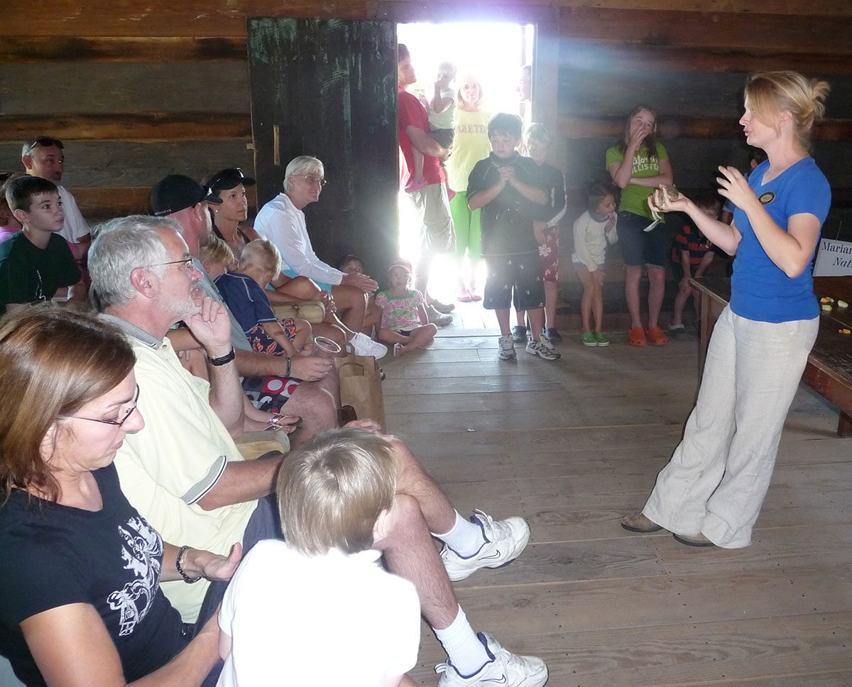 Naturalist Presentation Station