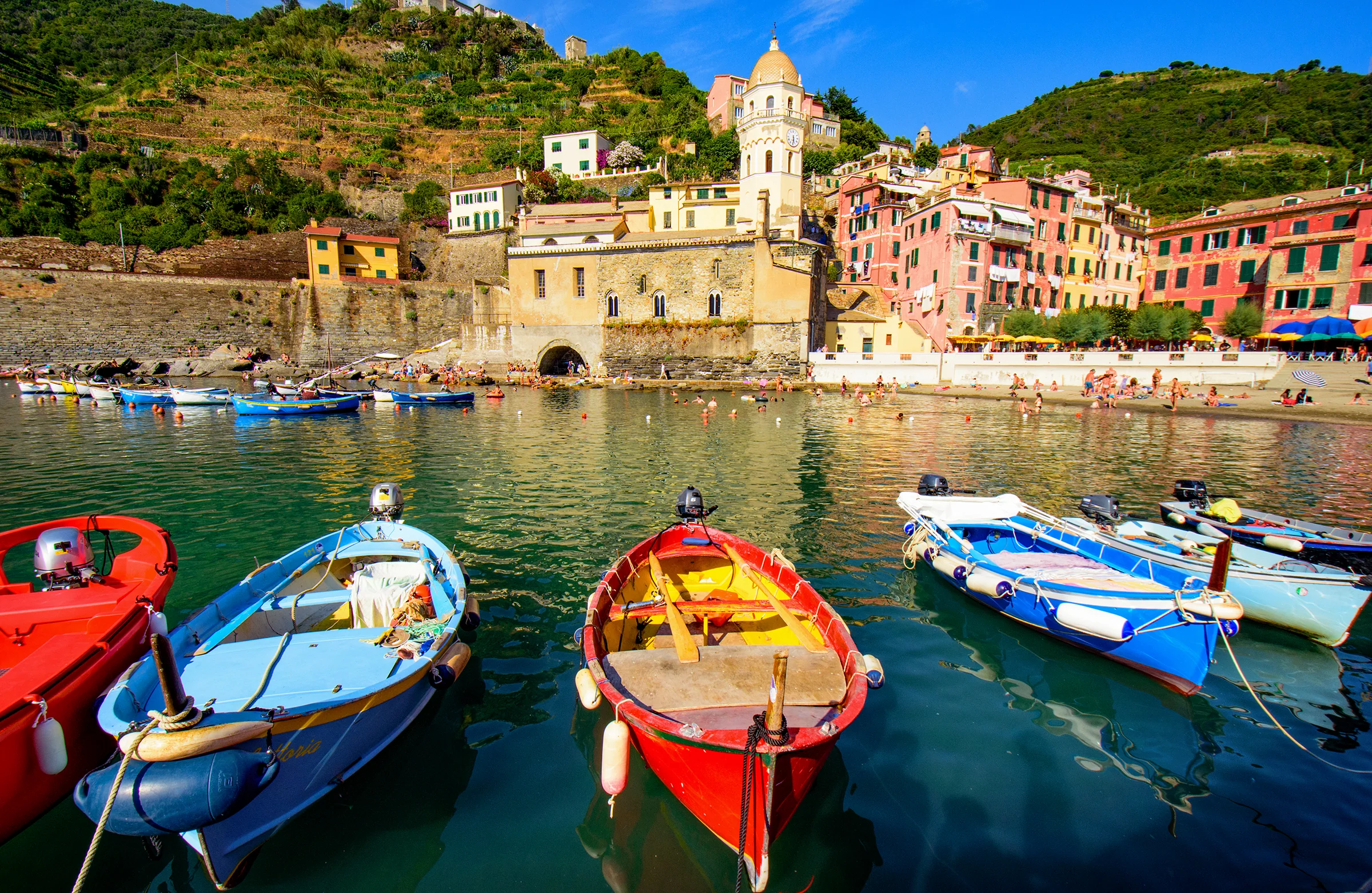 Vernazza Harbor Pier