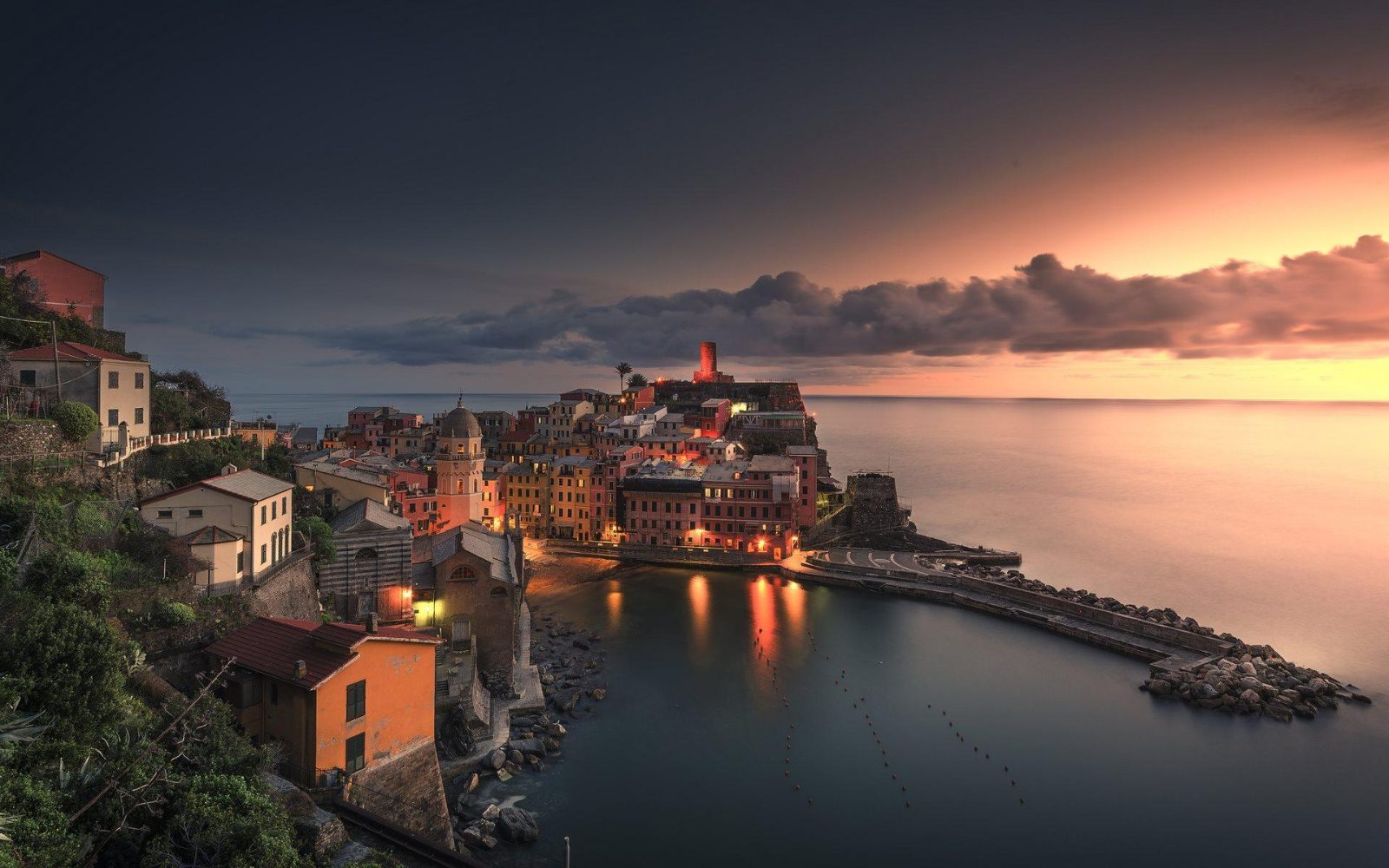 Vernazza Harbor Pier