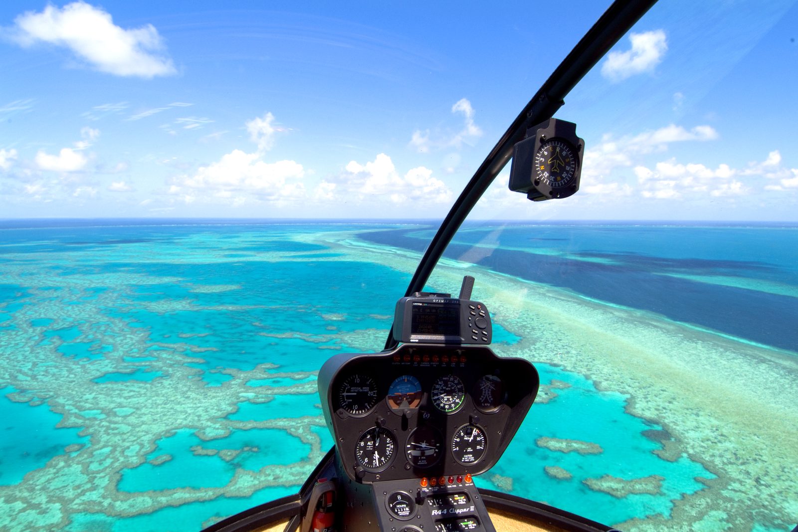 Great Barrier Reef Helicopter Tour Airlie Beach