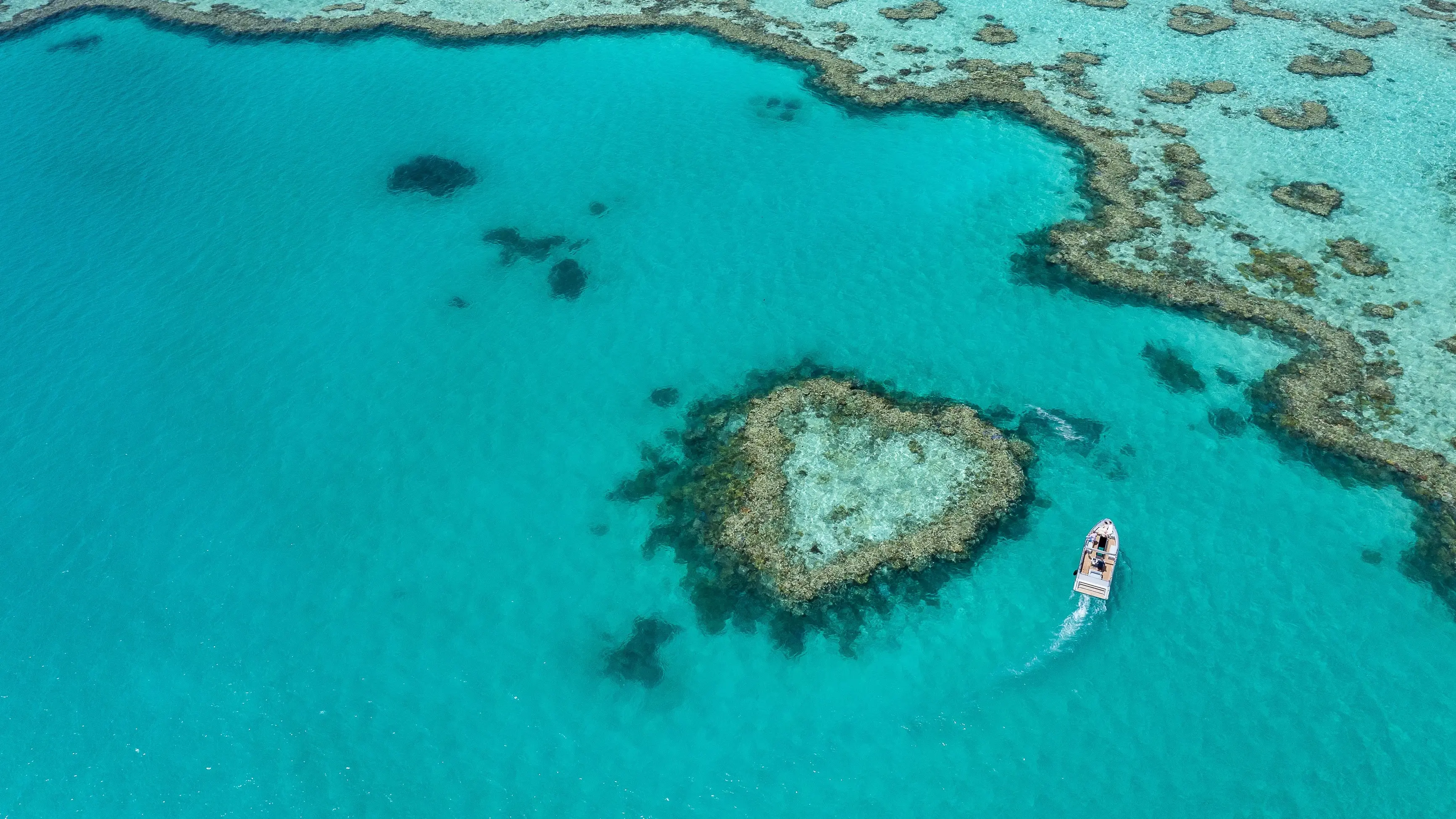 Heart Reef Aerial Vantage
