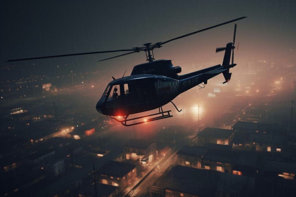 Miami Helicopter Tour at Night