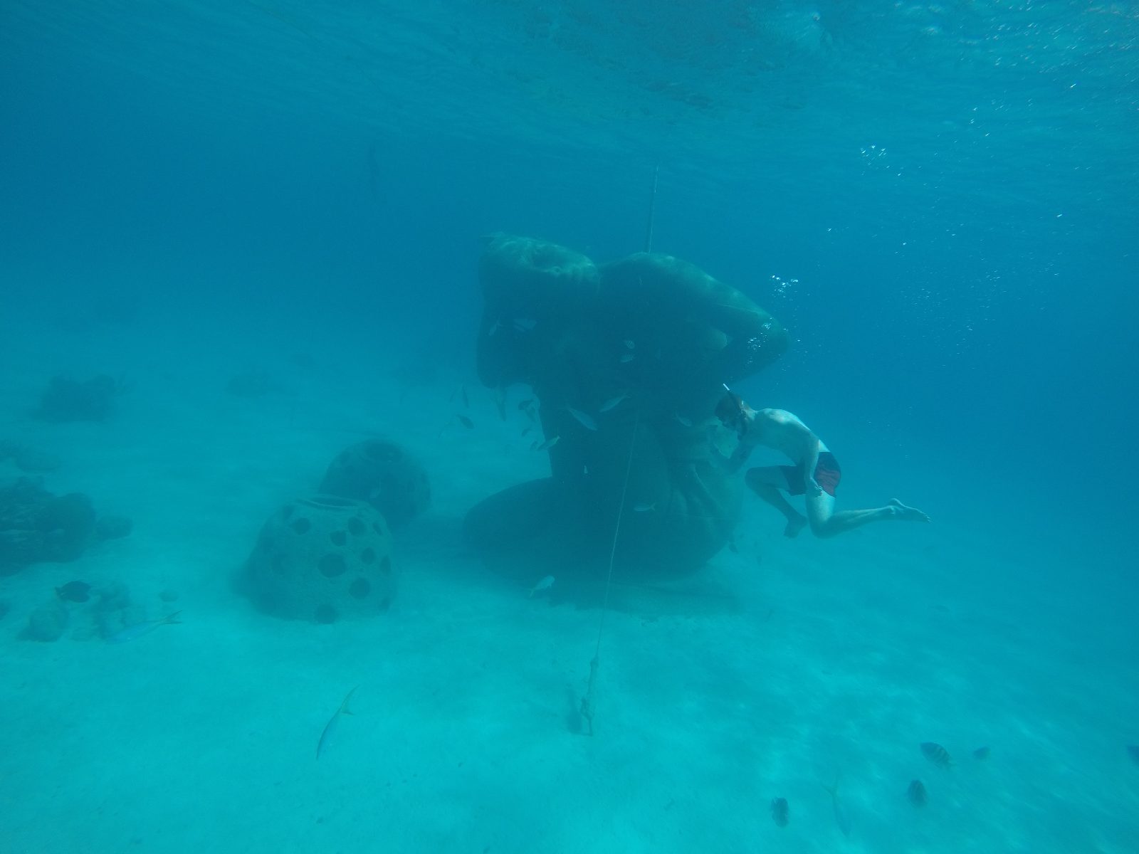 Ocean Atlas Statue