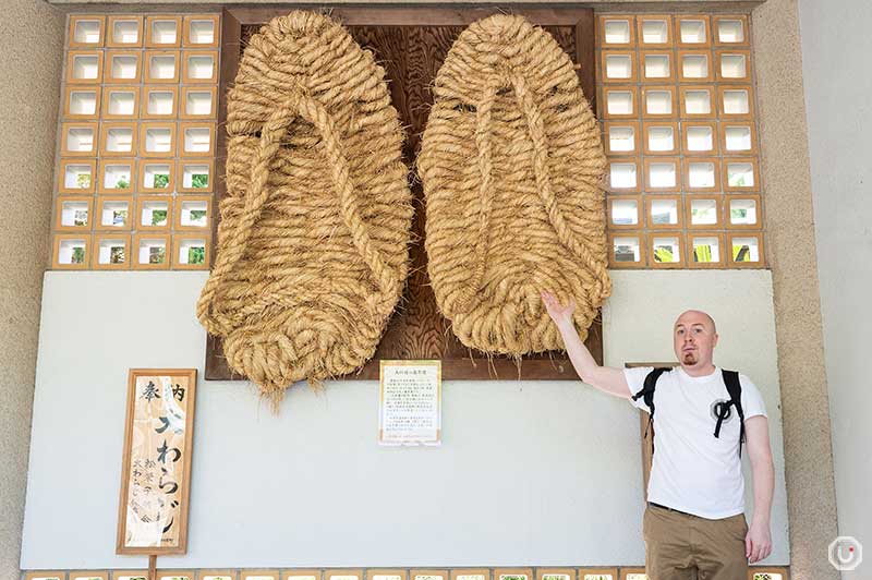 Large Waraji Straw Sandals