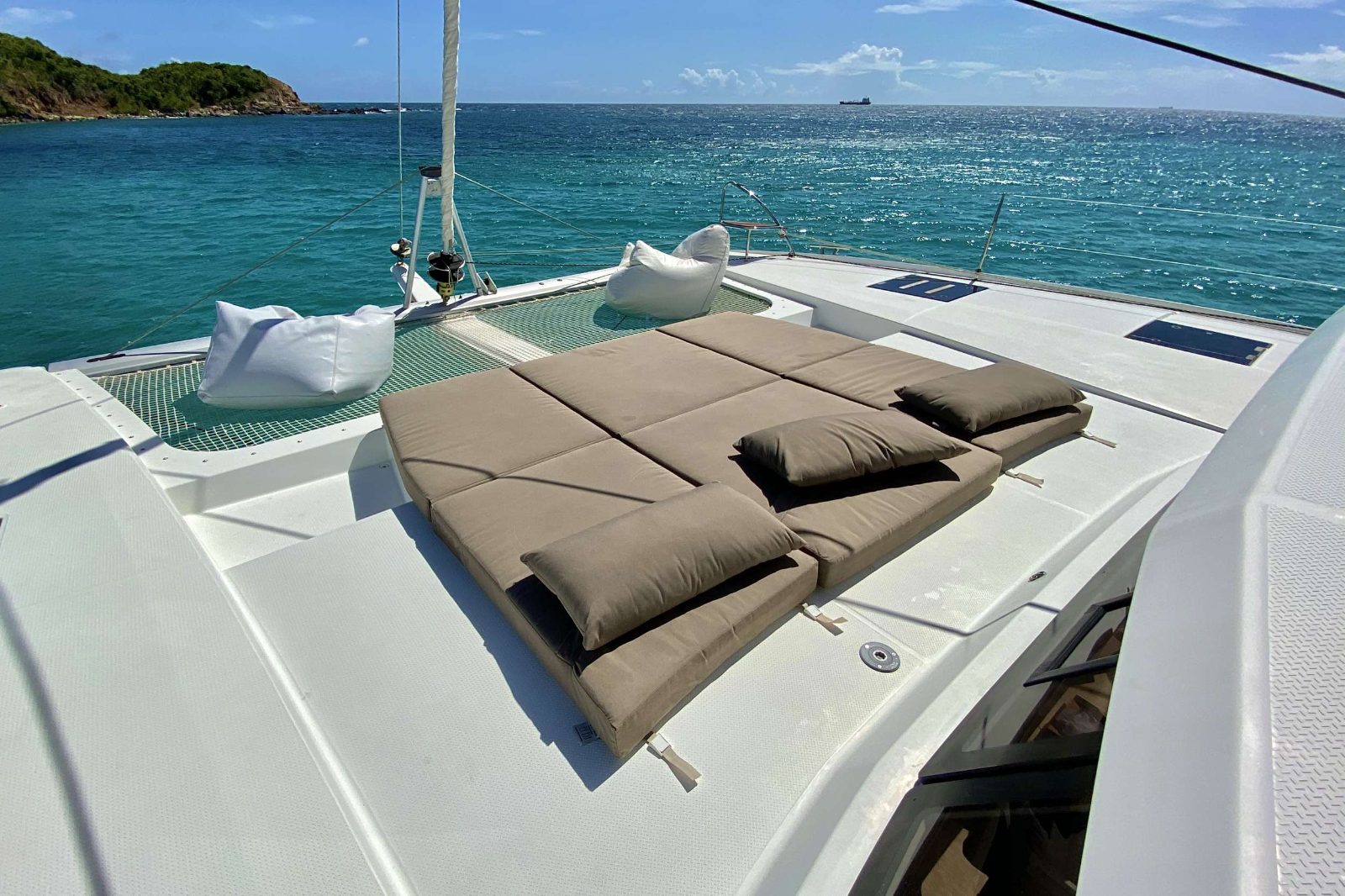Catamaran Bow Deck