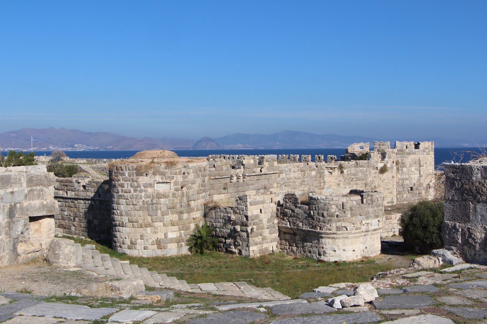 Neratzia Castle Walls