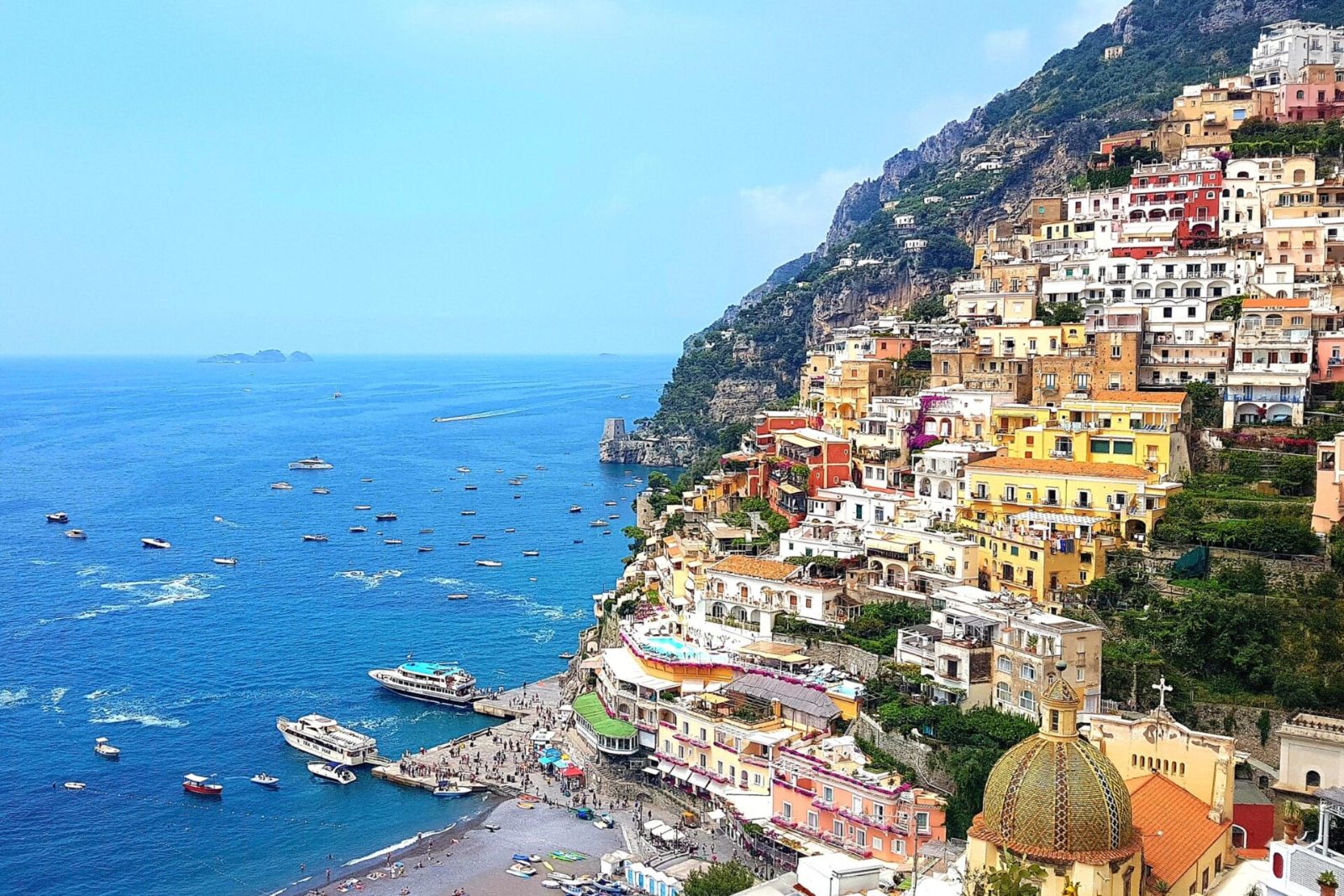 Positano Vertical Skyline