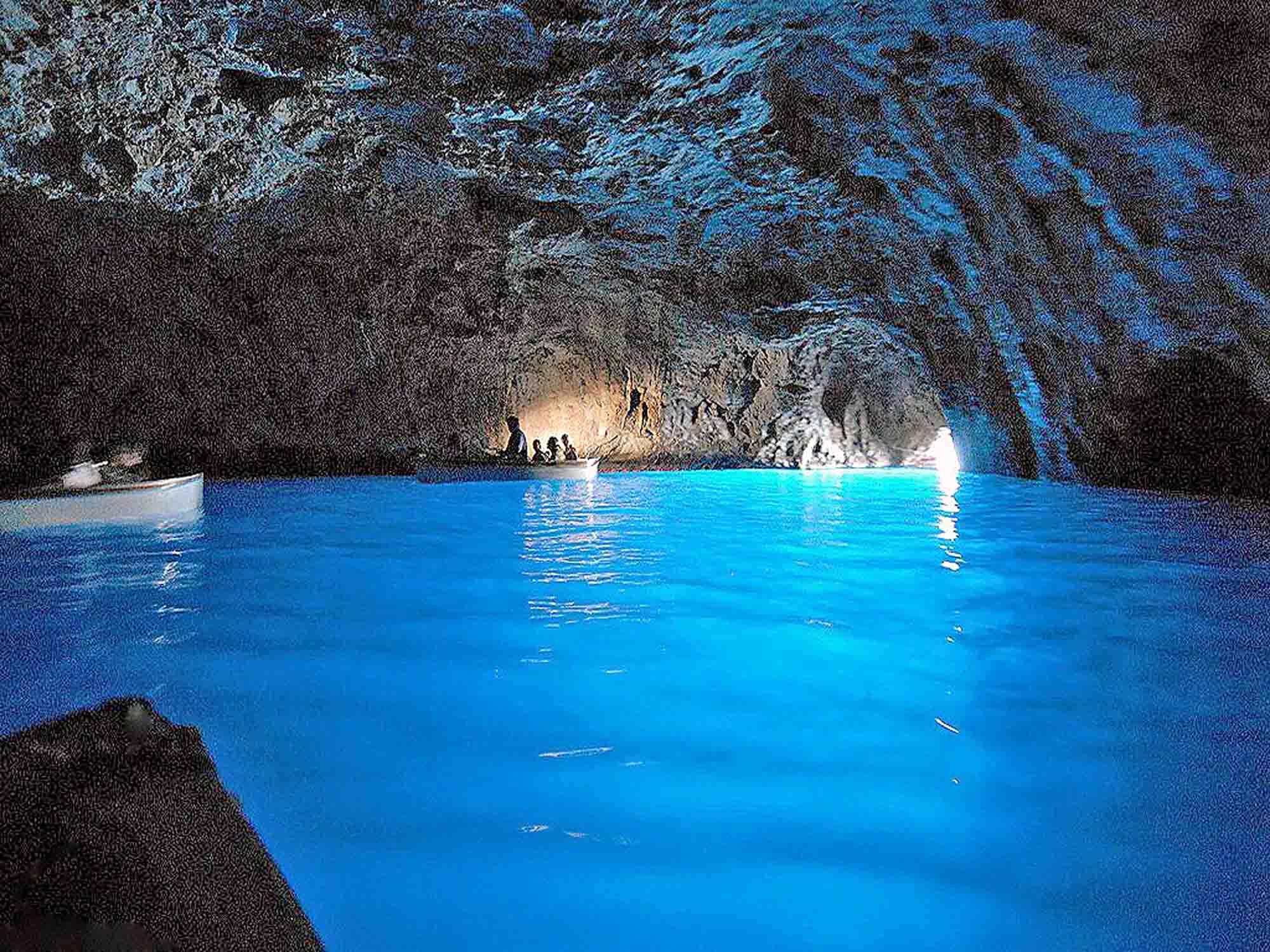 Blue Grotto Entrance