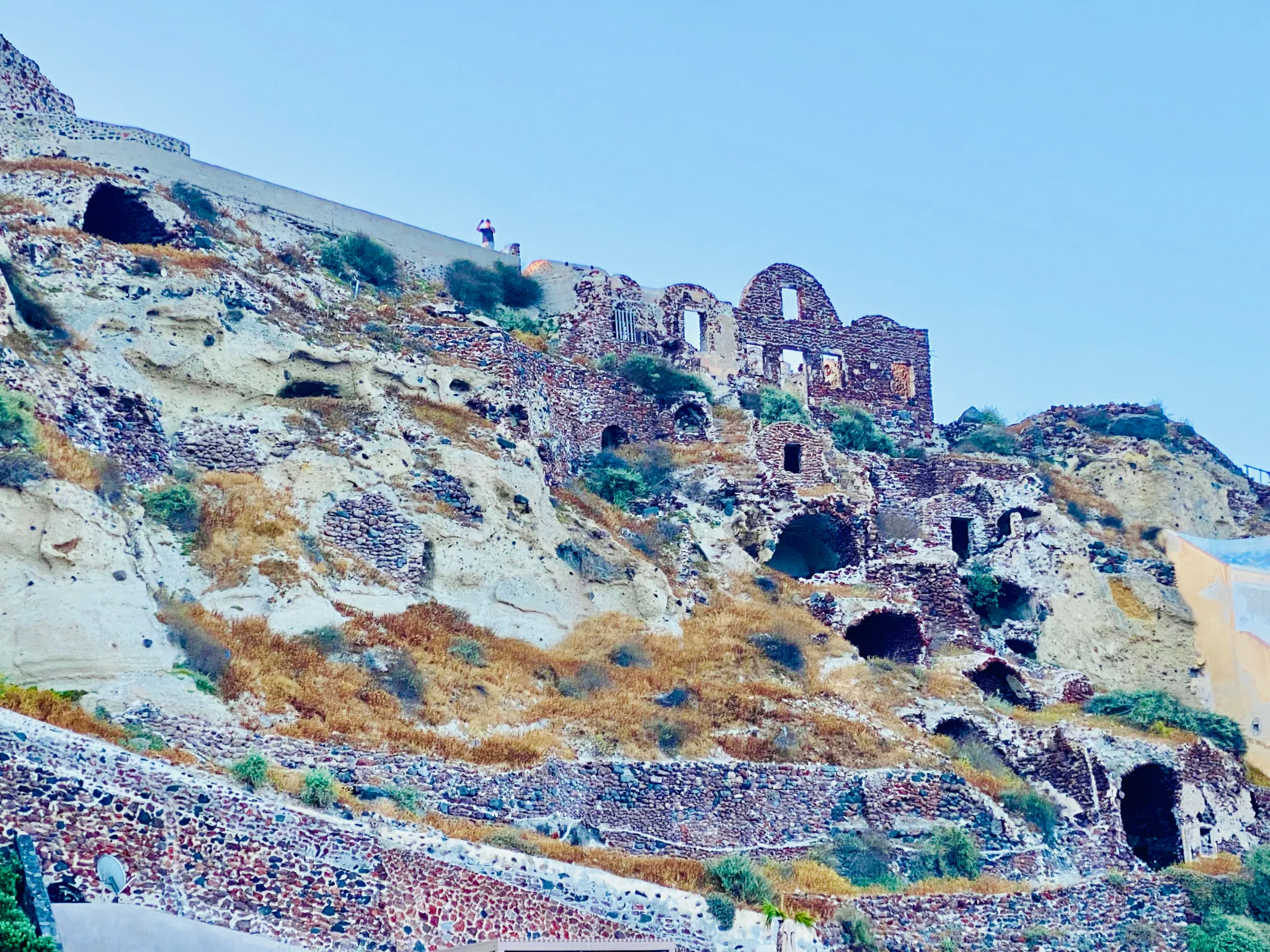 Oia Castle Ruins