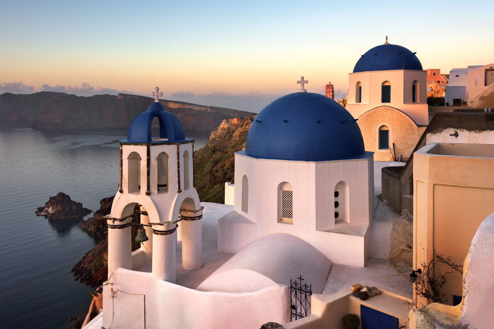 Oia Blue Domes