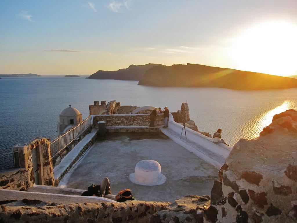 Oia Castle Ruins