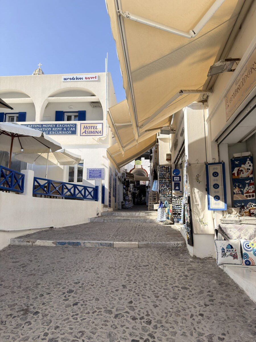 Oia Main Pedestrian Path