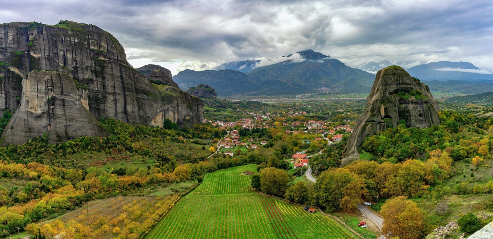 Kastraki Village Overlook