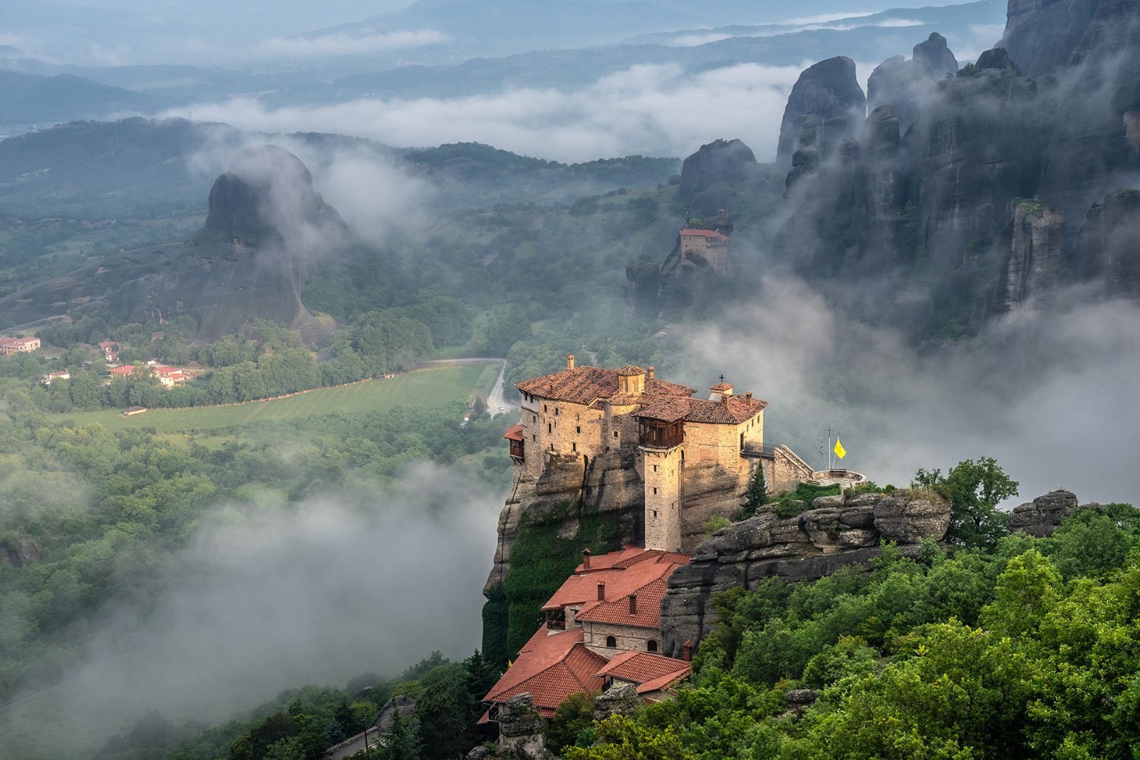 Roussanou Monastery
