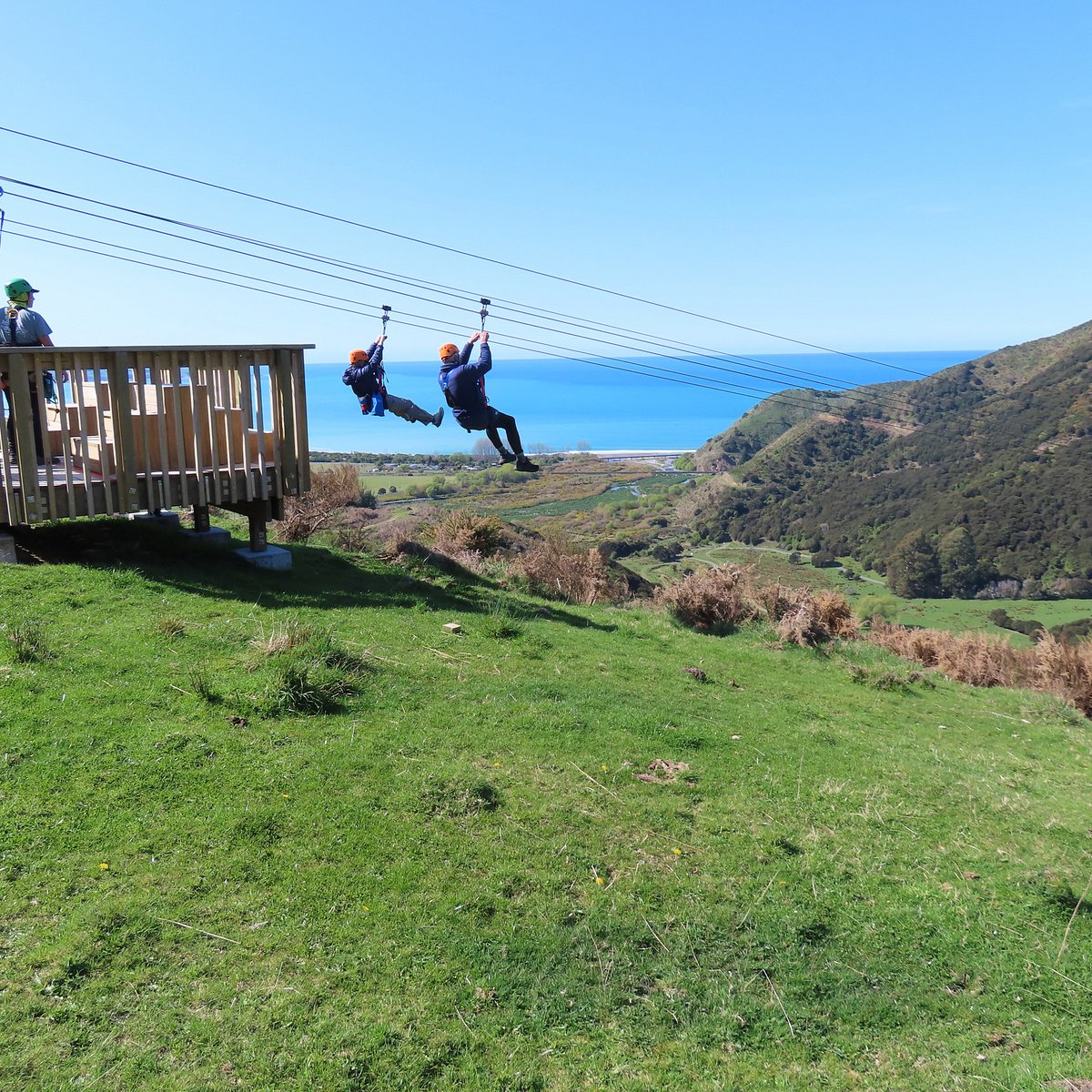 Zipline Landing Deck
