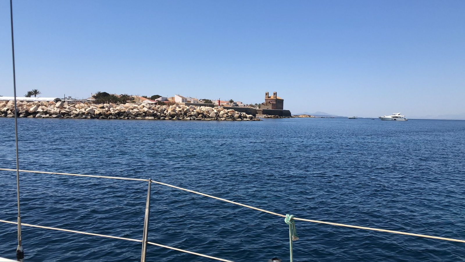 Tabarca Island Approach