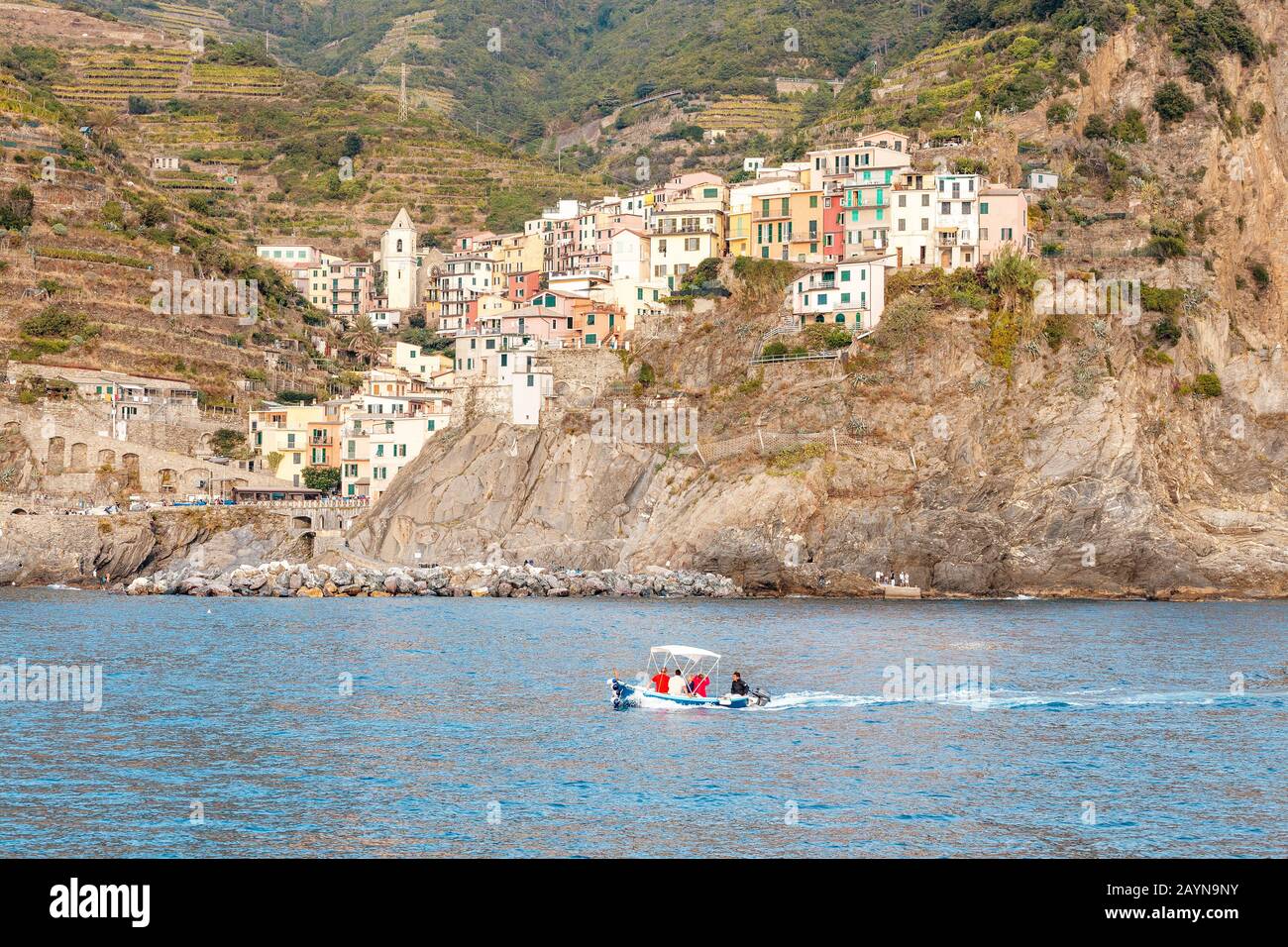 Sailing the Ligurian Sea