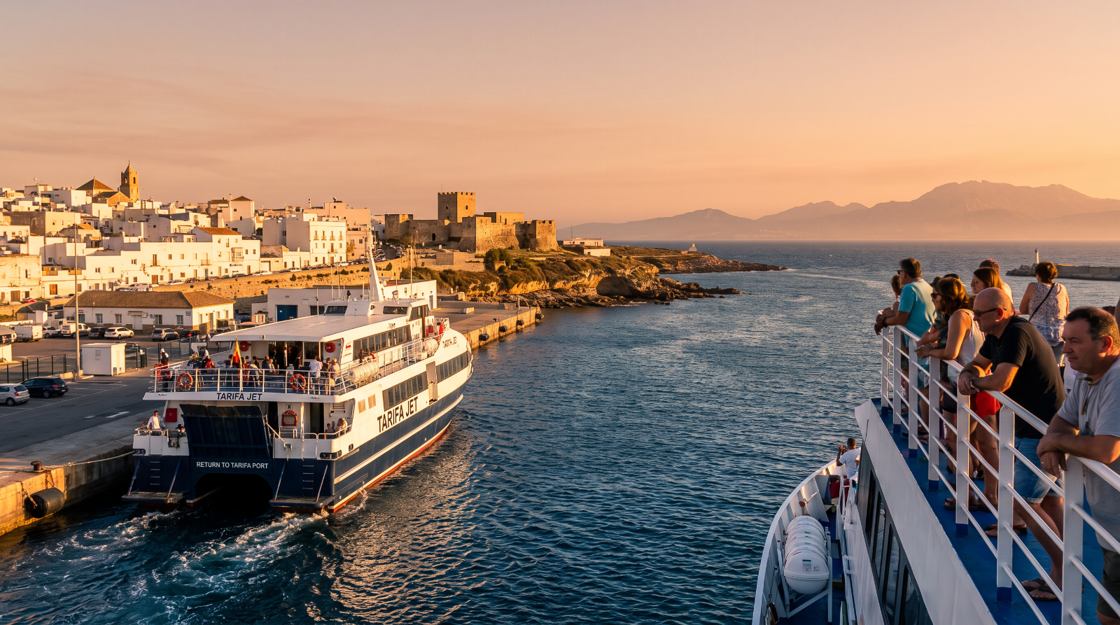 Return to Tarifa Port