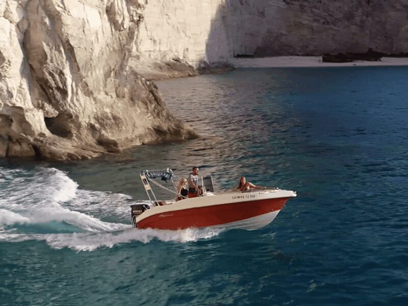 Boat Rental Zakynthos With License