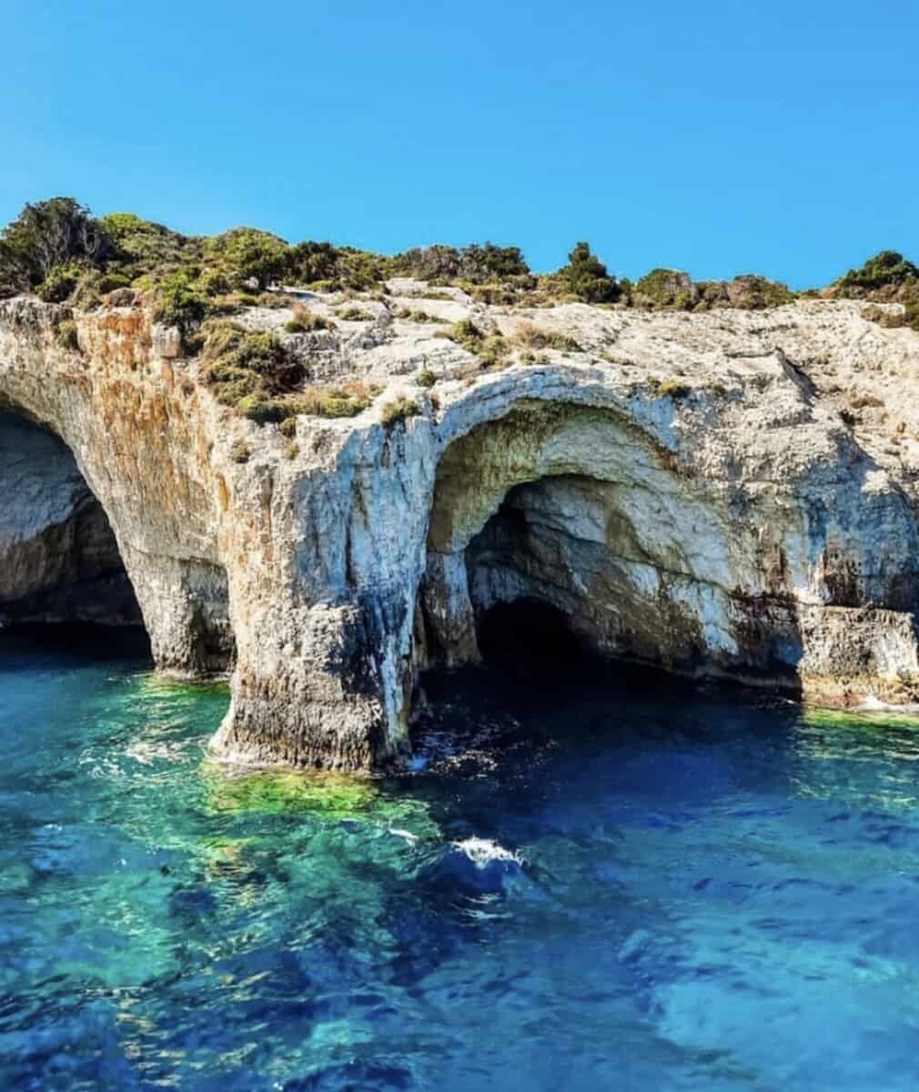 Blue Caves Archways