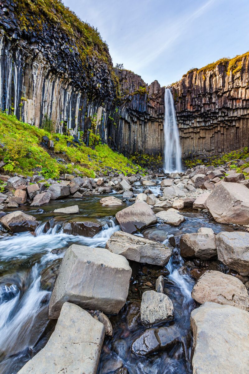 Svartifoss Waterfall