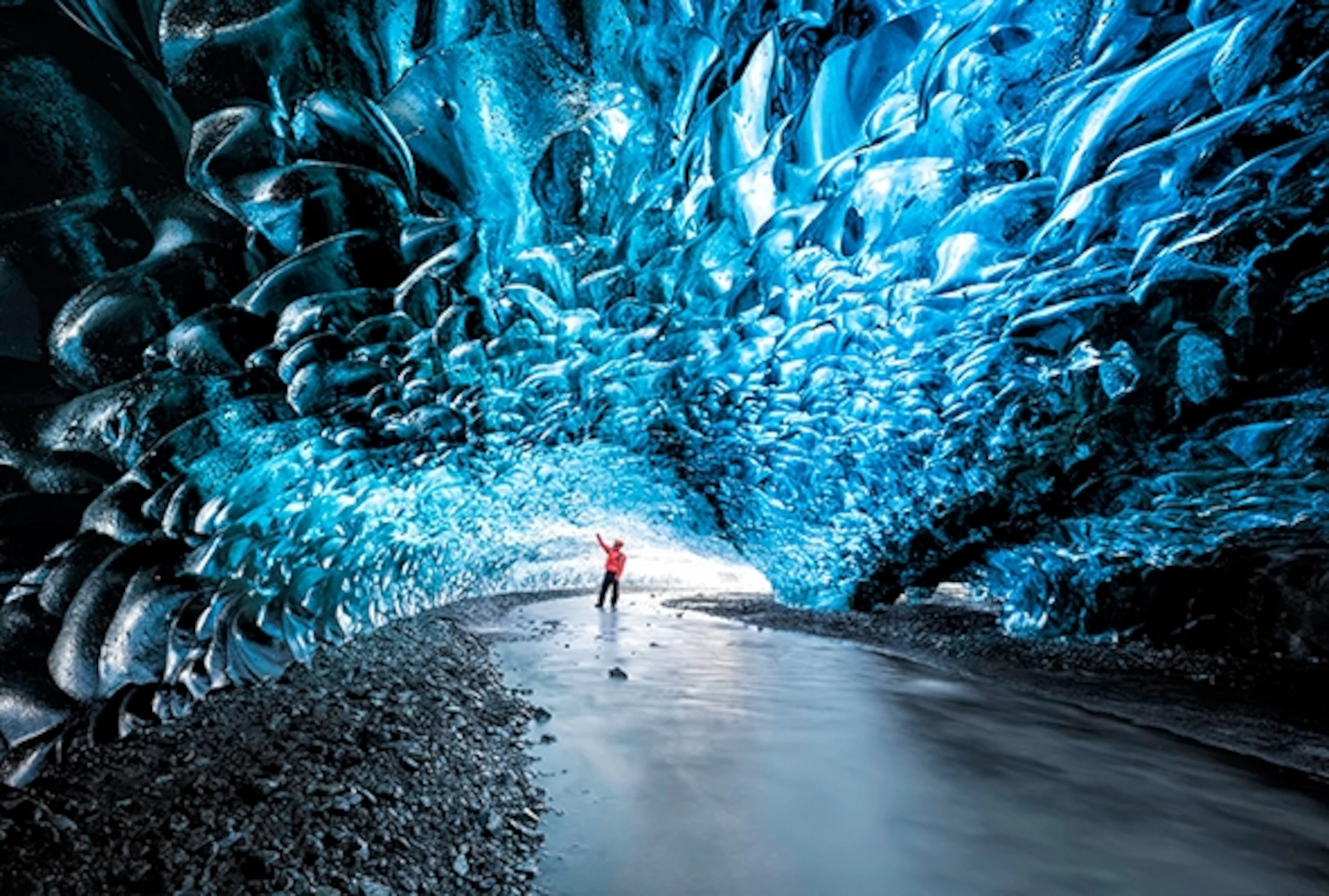 Meltwater Tunnel Entrance