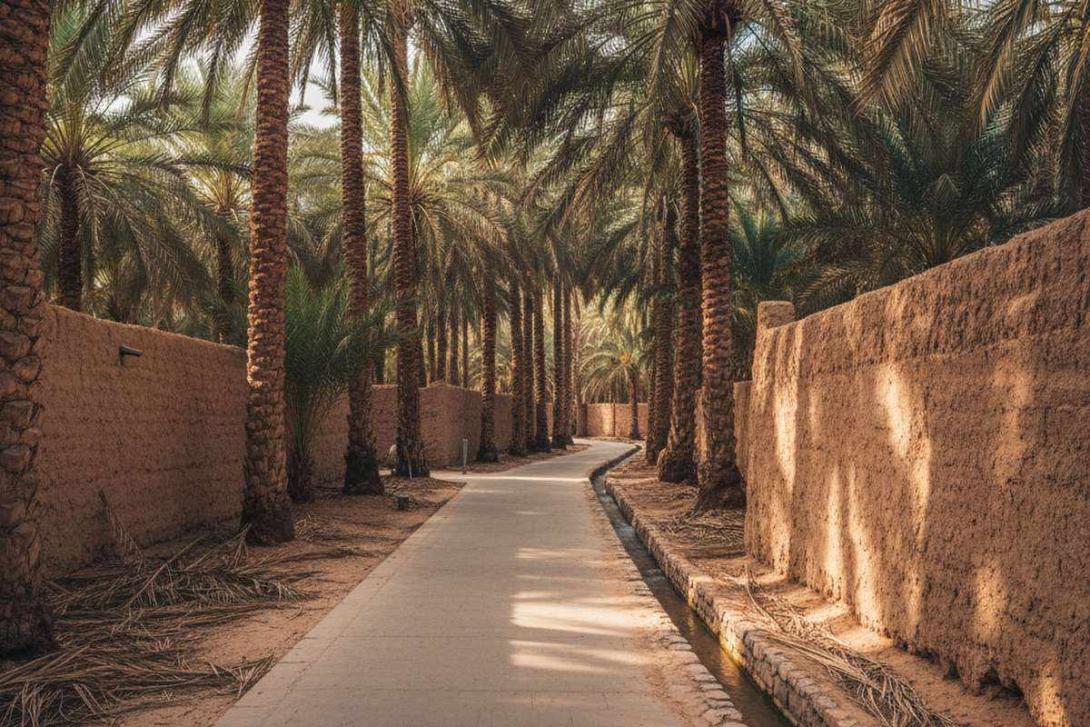 Mud-Brick Boundary Wall