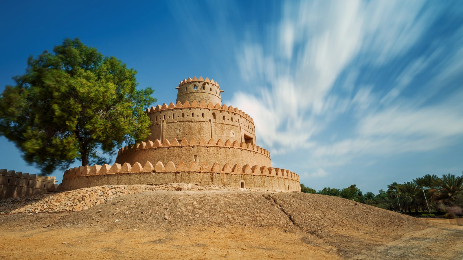 Al Jahili Fort Courtyard