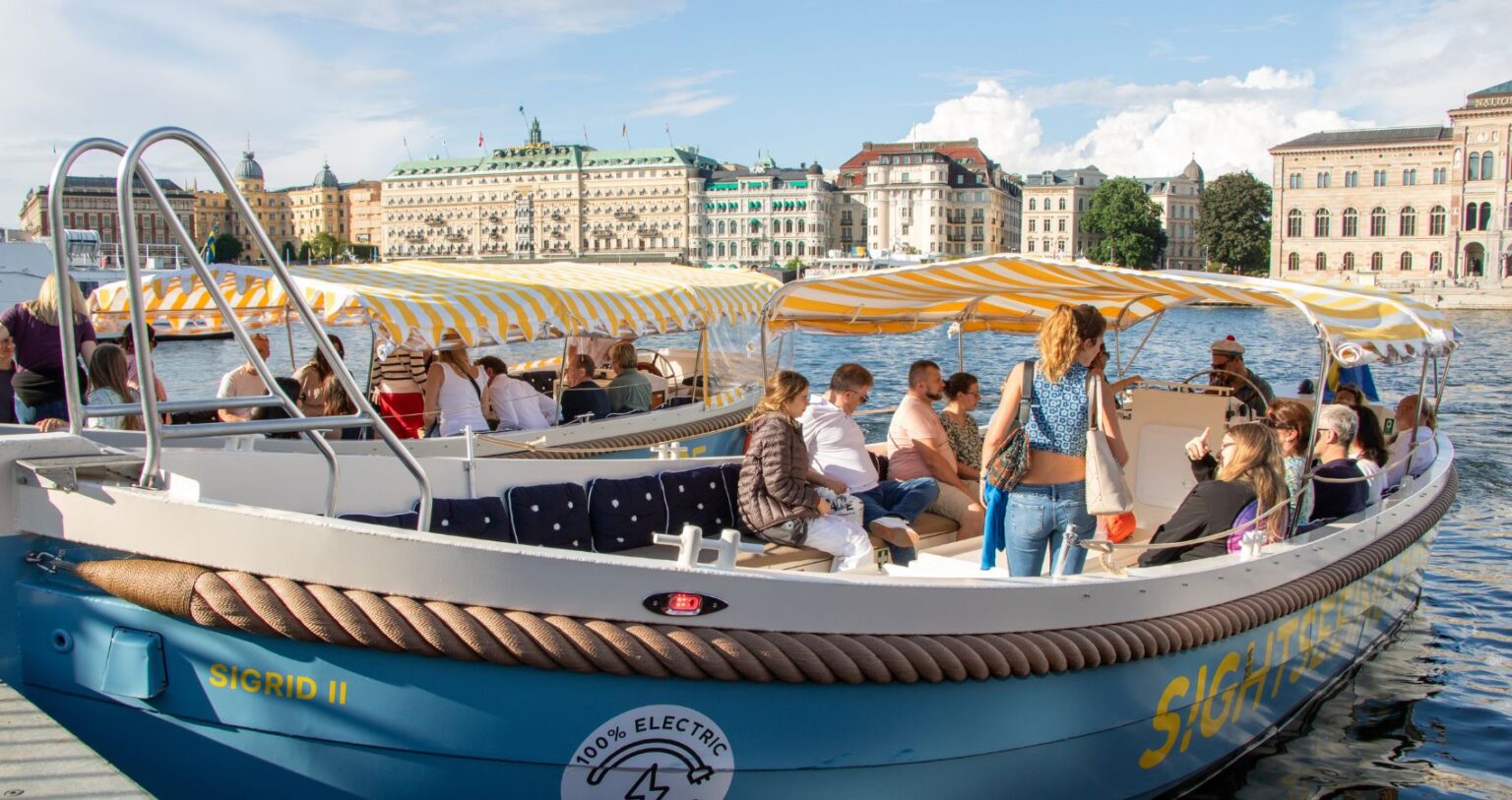 Stockholm Boat Tour 1 Hour
