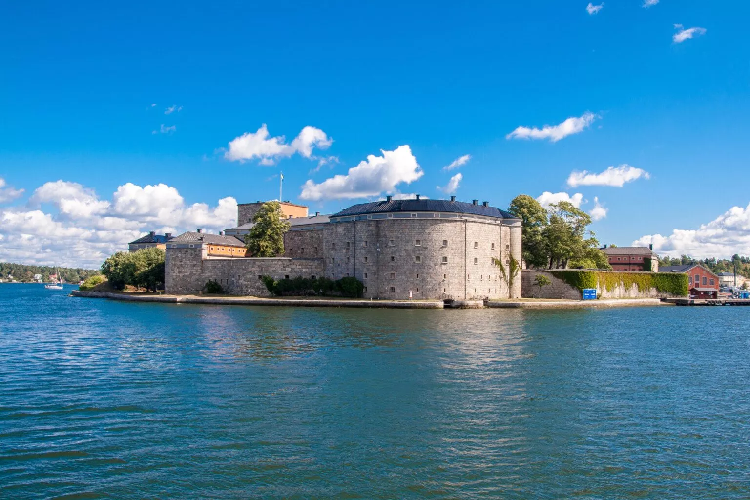 Vaxholm Fortress Walls