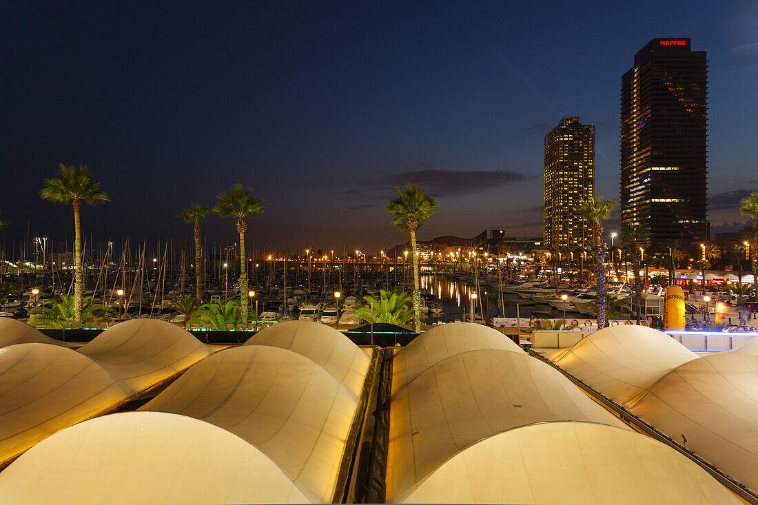 Torre Mapfre Backdrop