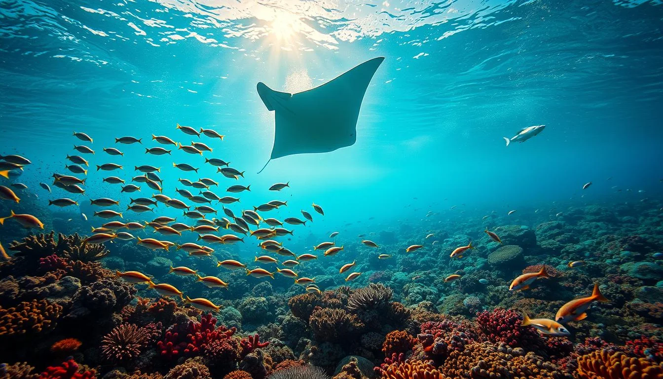 Underwater Reef Corridor