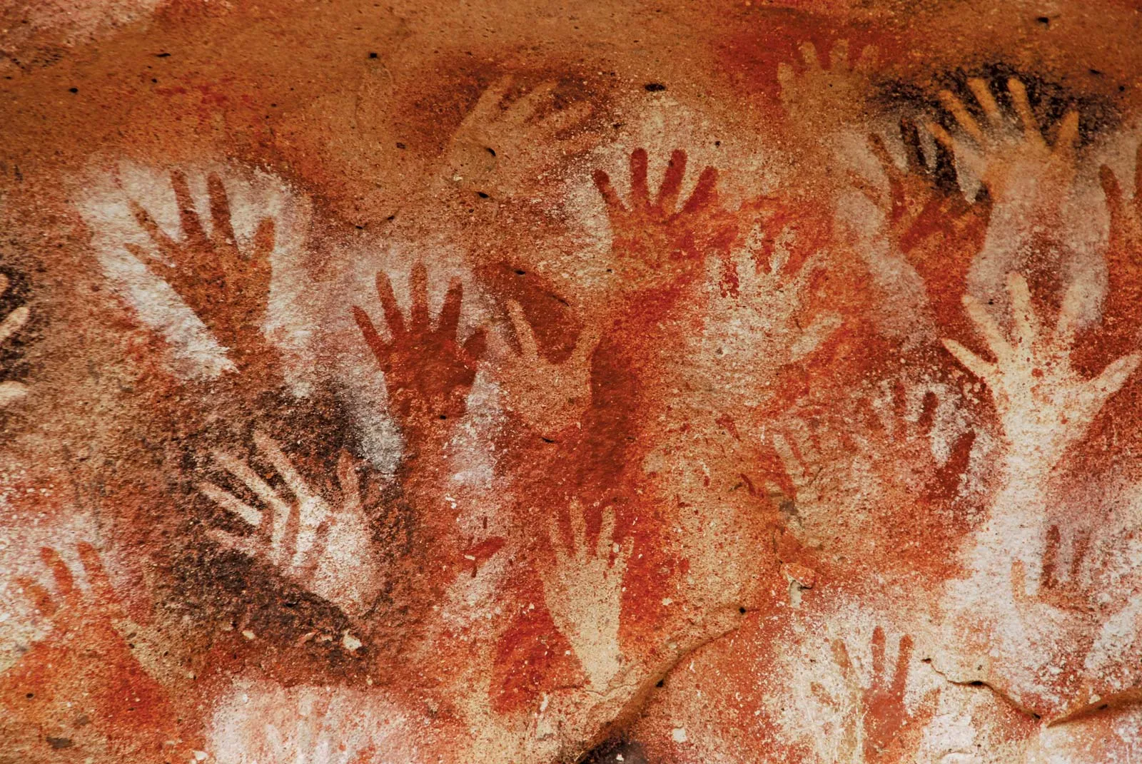 Red Hands Cave