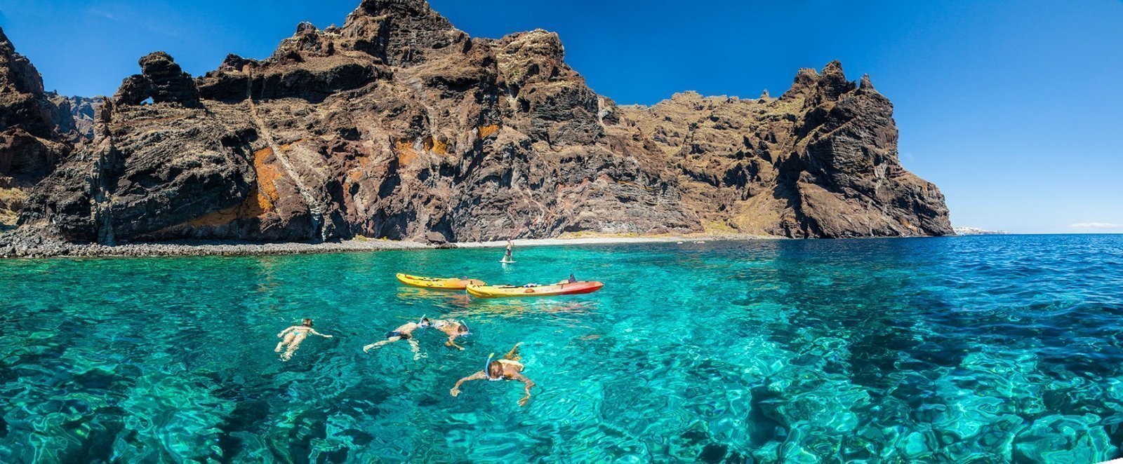 Swimming at Masca Bay