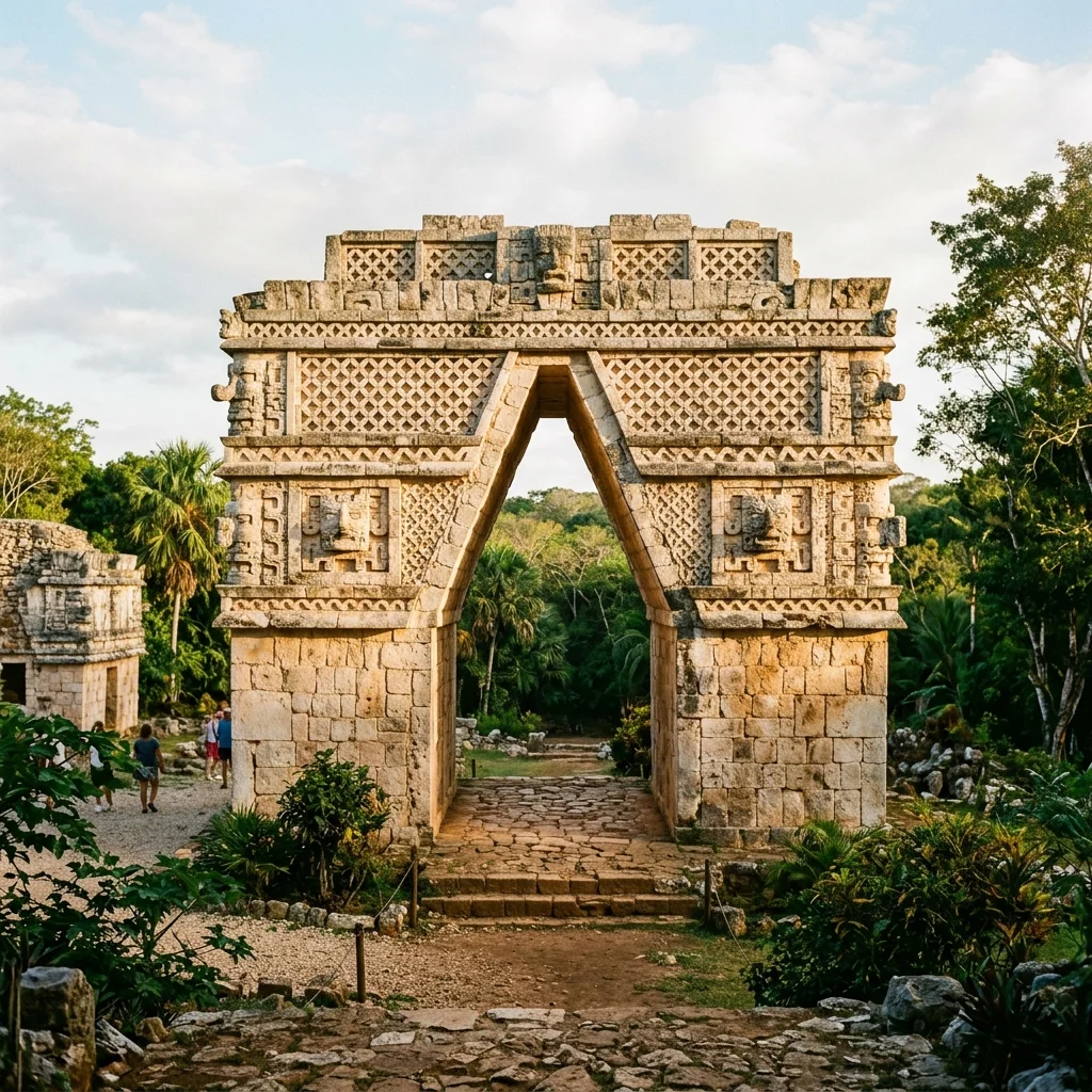 Arco Maya Access Gate