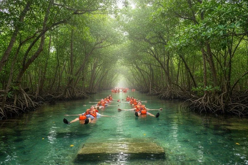 Sian Ka an Floating Tour
