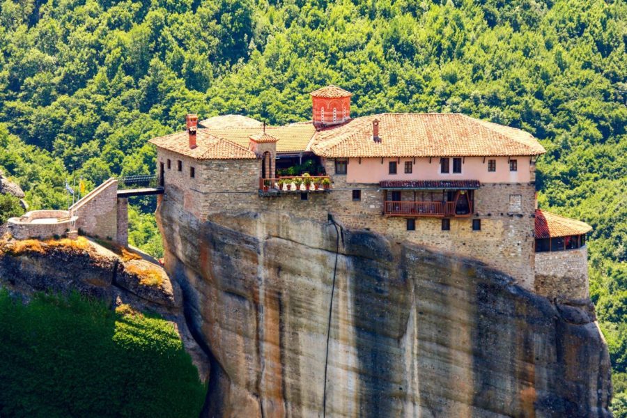 Monastery of Rousanou Bridge