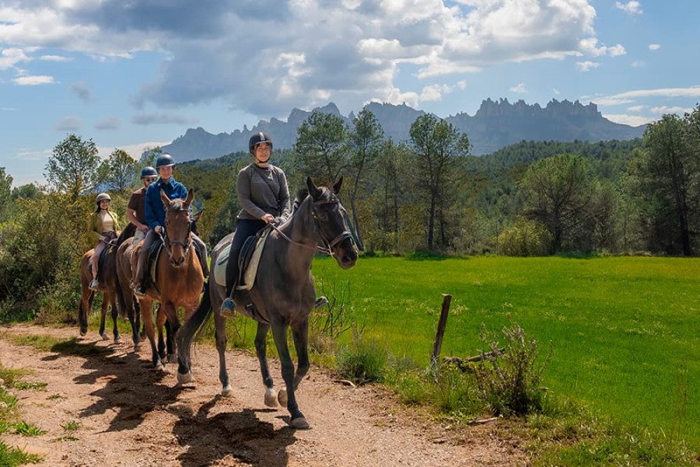 Horse Riding Barcelona Montserrat