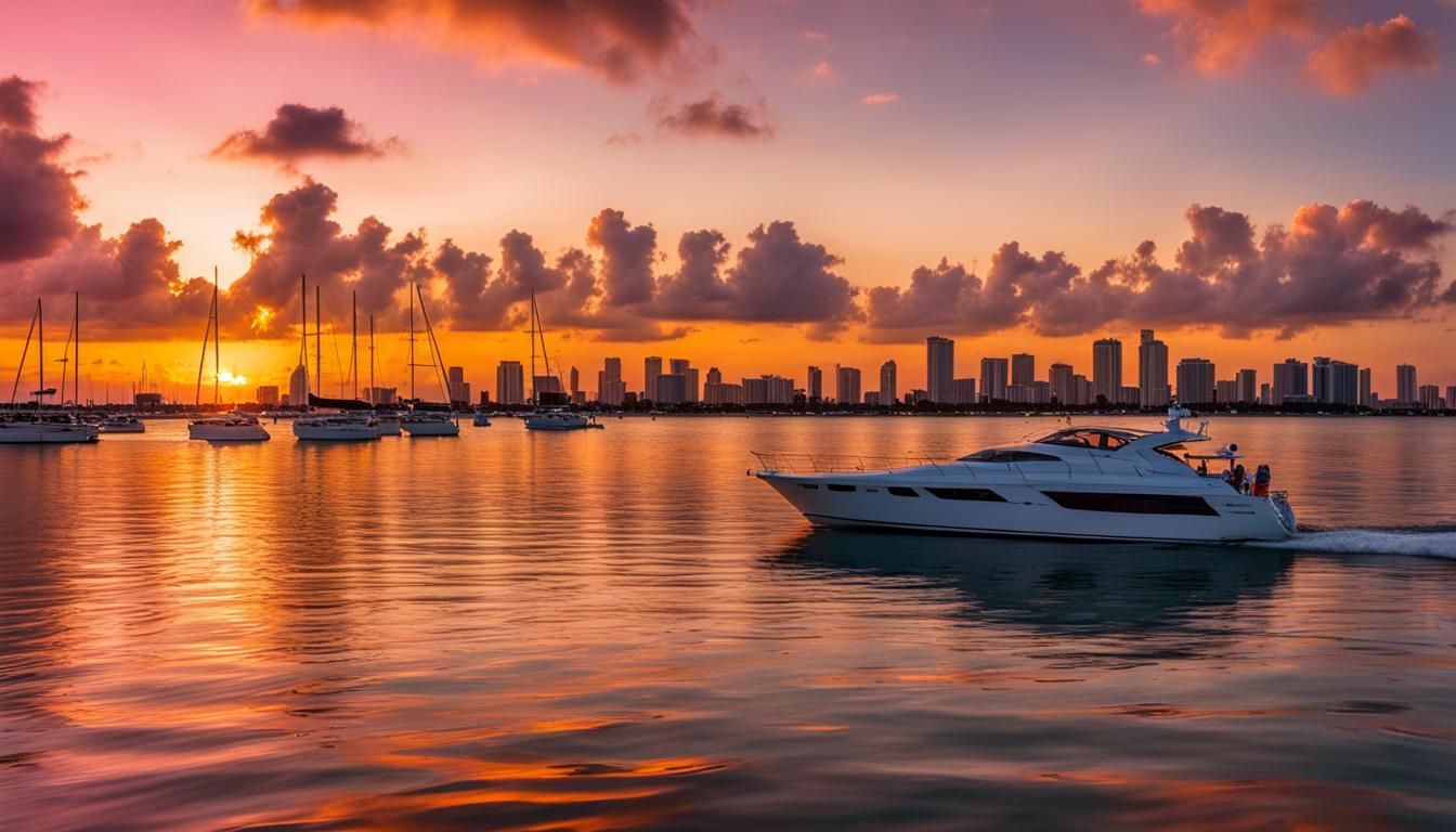 Miami Private Boat Tour Including Champagne