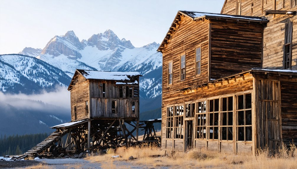 Ghost Town Ruins at Mayday