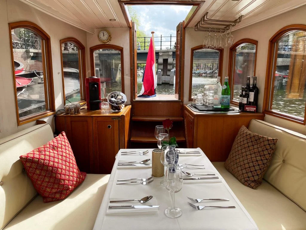 Luxury Canal Dinner Cruise Amsterdam