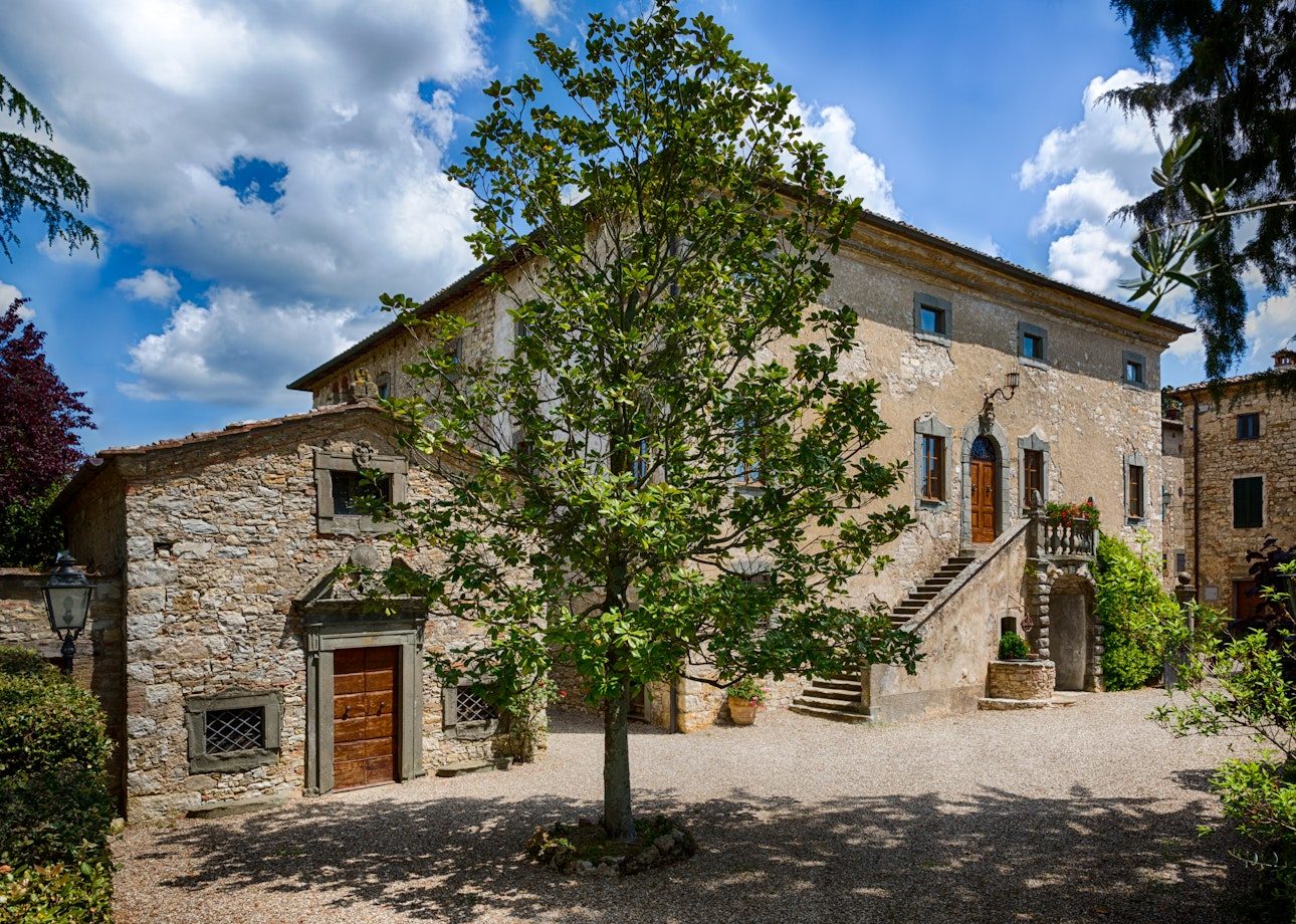 Castello di Ama Courtyard